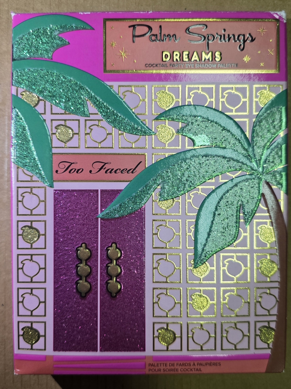 Too Faced Palm Springs Dreams Eye Shadow Palette - Brand New